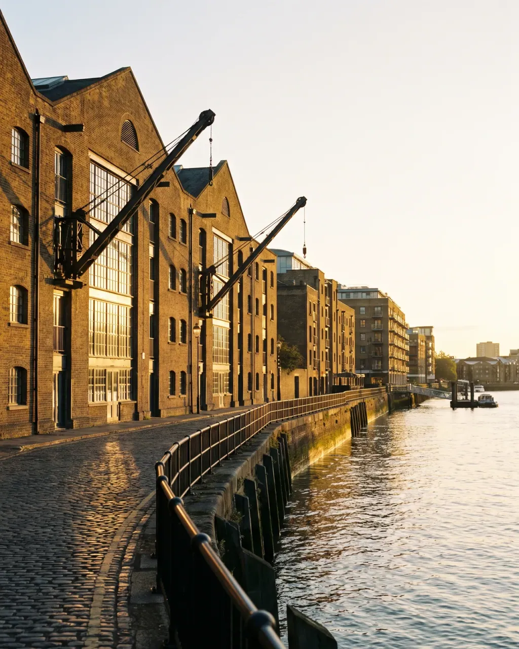 A bright Wapping interior after an end of tenancy clean